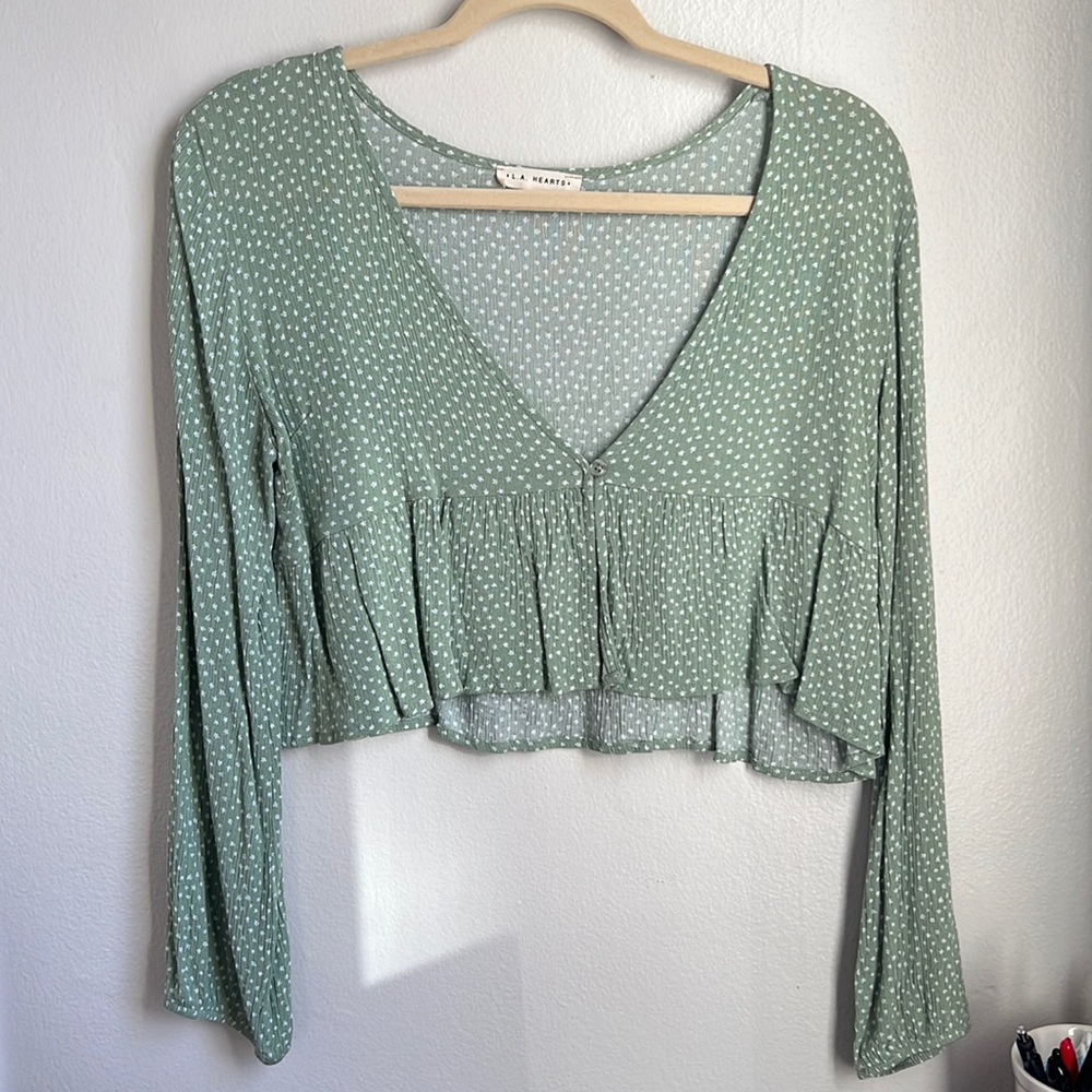 Pacsun LA Hearts top